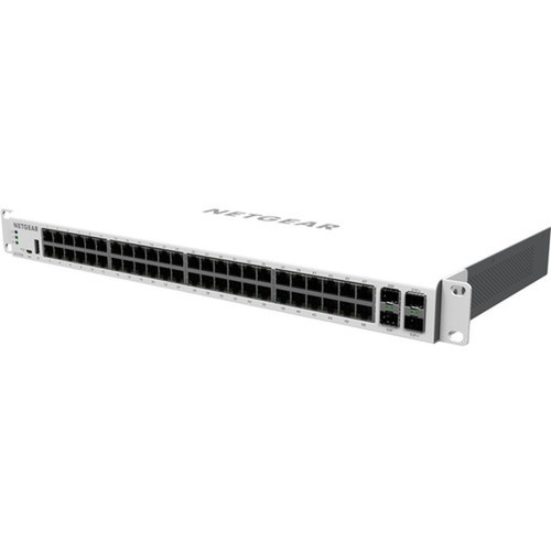 Netgear Insight Managed Smart Cloud Switch - 52 Ports - Manageable - 3 Layer Supported - 2 SFP Slots - Twisted Pair Optical Fiber - - GC752X-100NAS
