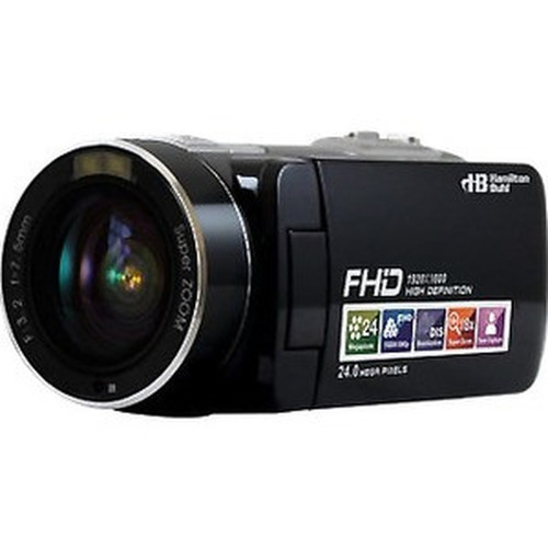 Hamilton Buhl ActionPro Digital Camcorder - 27 6858 mm LCD Screen - CMOS - Full HD - 169 - AVI - 8x Digital Zoom - HDMI - USB - HDV17BK