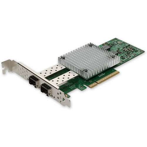 AddOn HP 10Gigabit Ethernet Card - PCI Express 30 x8 - Intel X710 - 2 Ports - Optical Fiber - Multi-mode Single-mode - 10GBase-X - 727054-B21-AO