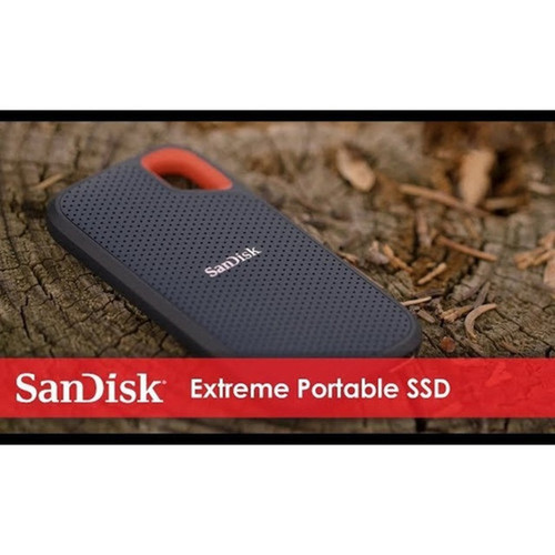 SanDisk Extreme 250 GB Portable Solid State Drive - 25 External - Desktop PC Device Supported - USB 31 Type C - 550 MBs Maximum - SDSSDE60-250G-G25