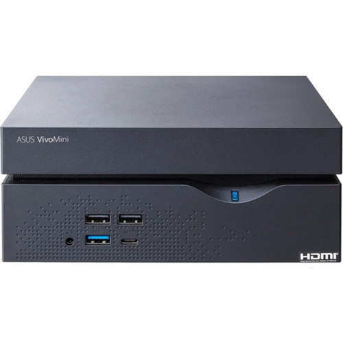 Asus VivoMini VC66 VC66-CB5018ZN Desktop Computer - Intel Core i5 8th Gen i5-8400 - 8 GB - 1 TB HDD - Mini PC - Black - Windows 10 - VC66-CB5018ZN