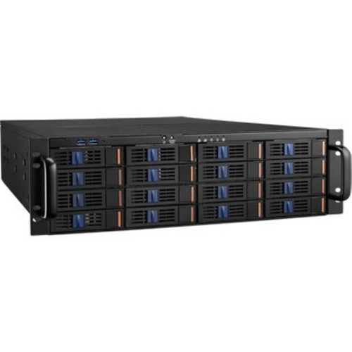 Advantech HPC-8316 Server Case - Rack-mountable - 3U - 18 x Bay - 2 x 800 W - Power Supply Installed - ATX Micro ATX EATX Supported HPC-8316SE-R8A1E