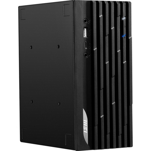 MSI PRO DP20ZA 5M Pro DP20ZA 5M-059US Desktop Computer - AMD Ryzen 5 5600G - 8 GB - 250 GB SSD - Small Form Factor - Black - AMD B300 PRDP20ZA5M059