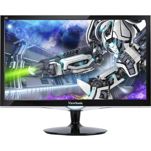 Viewsonic VX2452mh 24" LED LCD Monitor - 16:9 - 2 ms - Adjustable Display Angle - 1920 x 1080 - 300 cd/m&#178; - 1,000:1 - Full HD - - (Fleet Network)