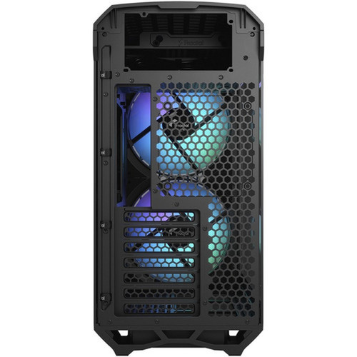 Fractal Design Torrent Compact RGB Black TG Light - Tower - Black - Tempered Glass Steel - 4 x Bay - 0 - ATX EATX Micro ATX Mini - FD-C-TOR1C-02