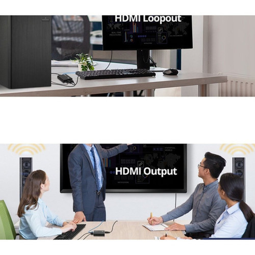 SIIG HDMI USB KVM Over Cat6 Extender - 70m - 1 Computers - 1 Local Users - 22966 ft 70000 mm Range - 4K - 4096 x 2160 Maximum - CE-H27411-S1