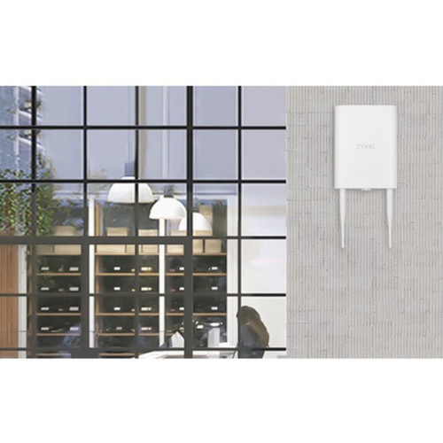 ZYXEL NWA55AXE Dual Band IEEE 80211 abgnacax 176 Gbits Wireless Access Point - Outdoor - 240 GHz 5 GHz - 2 x External - - - NWA55AXE