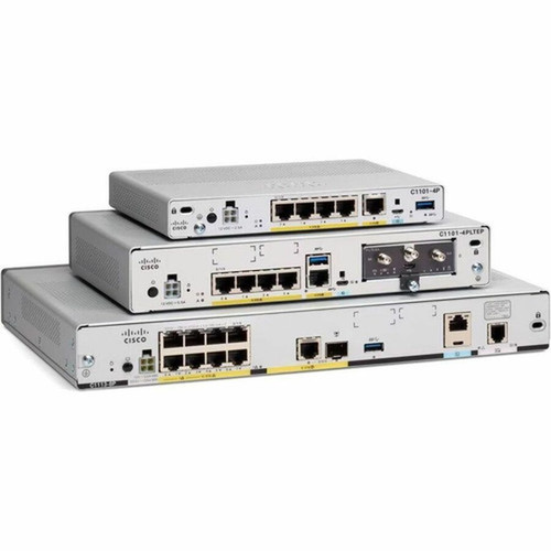 Cisco C1121X-8PLTEP Cellular Ethernet ModemWireless Router - Refurbished - LTE 1500 LTE 800 LTE 2100 LTE 1700 LTE 700 LTE 2500 C1121X-8PLTEP-RF