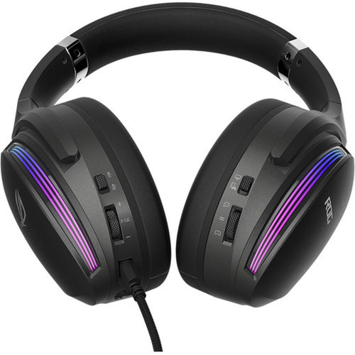 Asus ROG Fusion II 500 Gaming Headset - Mini-phone 35mm USB Type A USB Type C - Wired - 32 Ohm - 20 Hz to 40 kHz - Over-the-head ROG FUSION II 500