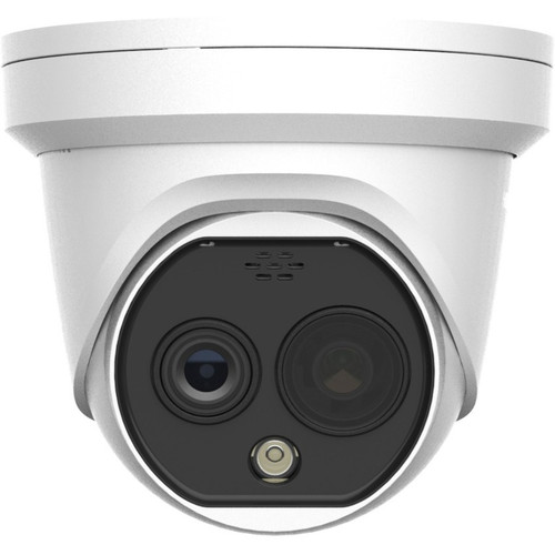 Hikvision HeatPro DS-2TD1228T-3/QA Network Camera - Color - Turret - 49.21 ft (15 m) Infrared Night Vision - H.265, H.264, MJPEG - x - (Fleet Network)