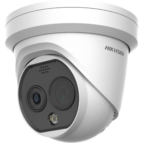 Hikvision DS-2TD1228T-3/QA HeatPro Bi-spectrum Thermography Network Turret Camera - 2688 x 1520 - Infrared Night Vision 49. 21 ft - IP66 - PoE/DC