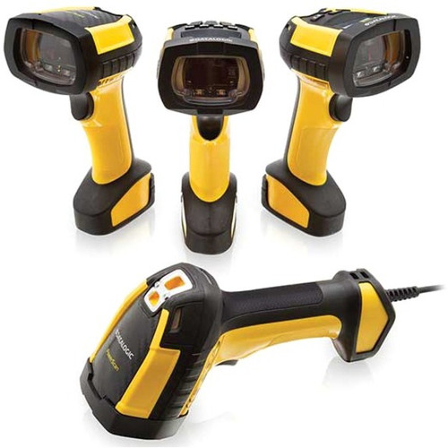 Datalogic PM9600-SR433RBK10 PowerScan PM9600-SR Wireless Barcode Scanner - 1D/2D Imager - USB - IP65/IP67 - Black/Yellow