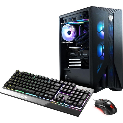 MSI Aegis RS 12th AEGIS RS 12TE-296US Gaming Desktop Computer - Intel Core i7 12th Gen i7-12700KF - 16 GB - 1 TB SSD - Tower - Matte - (Fleet Network)