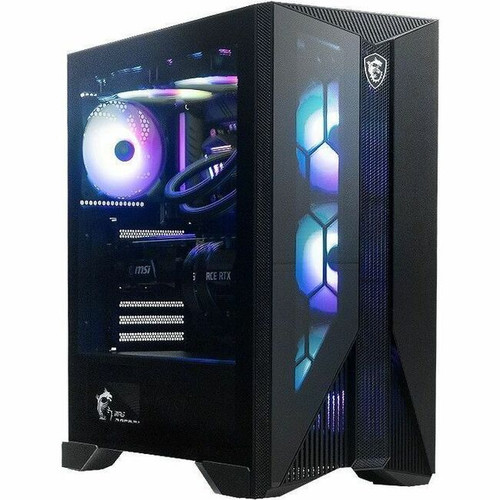 MSI Aegis RS 12th Aegis RS 12TD-297US Gaming Desktop Computer - Intel Core i7 12th Gen i7-12700KF - 16 GB - 1 TB SSD - Black - Intel - (Fleet Network)