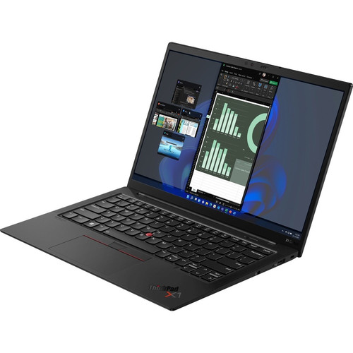 Lenovo 21CB0070US ThinkPad X1 Carbon Gen 10 14" Touchscreen Notebook - Intel Core i7-1265U vPro - 16GB LPDDR5 - 512GB SSD - Windows 11 Pro