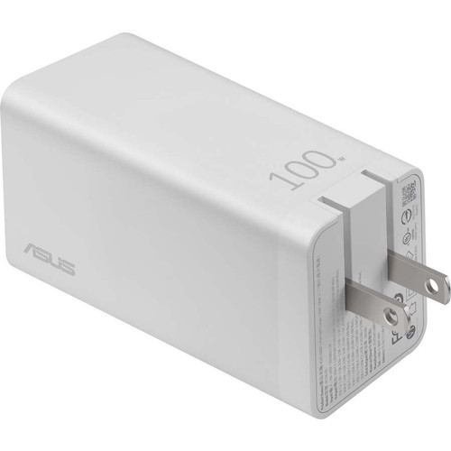 Asus 90XB07IN-BPW000 AC100-02100W 3-Port GaN Charger - 5A Fast Charging - Universal Adapter - Black