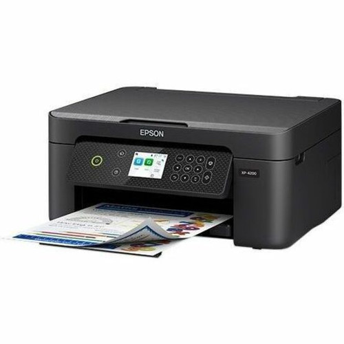 Epson C11CK65201 Expression Home XP-4200 Wireless Inkjet All-in-One Printer - Color - Copier/Printer/Scanner - 10/5 ppm - Automatic Duplex - 5760 x