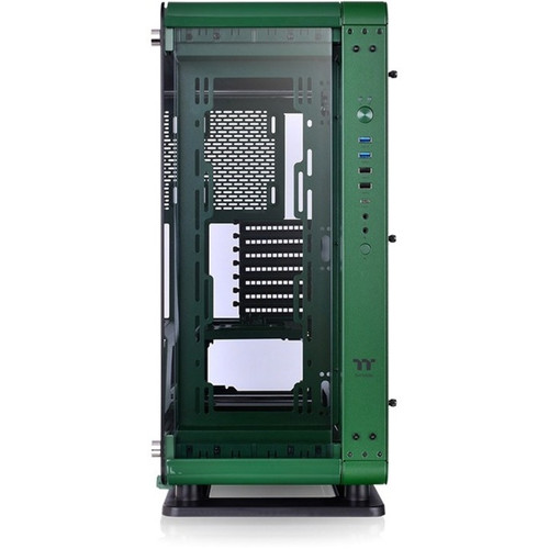 Thermaltake Core P6 Tempered Glass Racing Green Mid Tower Chassis - Mid-tower - Racing Green - SPCC, Tempered Glass - 4 x Bay - 0 - - (Fleet Network)