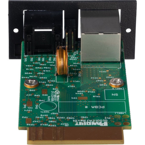 Panduit Network Management Card With Single RJ-45 Port For Remote Device Connectivity S X UNCP01