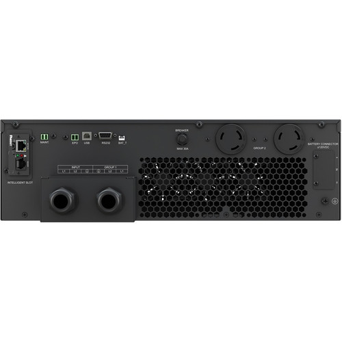 Panduit U06N11V SmartZone 6000VA/6kW Double Conversion Online UPS - 2U Rack/Tower - Rail Mountable - AVR - 6 Hour Recharge - 120/230V AC Input