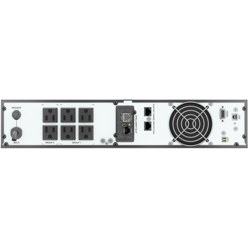 Panduit U01N11L SmartZone 1000VA Line-Interactive UPS - 900W - 2U Rack/Tower - 6 Outlets - Pure Sine Wave - 4-Hour Recharge