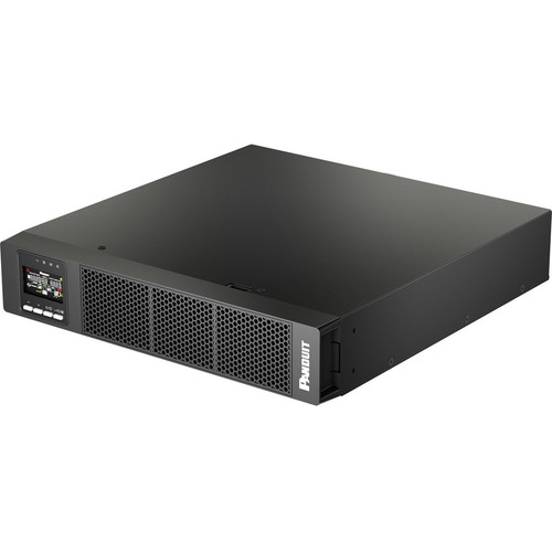 Panduit U02S11V SmartZone 2000VA/2kW Double Conversion Online UPS - 2U Rack/Tower - 6 Outlets - Pure Sine Wave - 120V AC Input