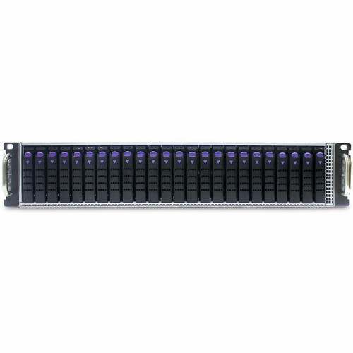 AIC XP1-P201AG01 HP201-AG 2U Rackmount Barebone System - Socket SP3 - AMD EPYC Support - DDR4-3200 - 24 Expansion Bays - Dual Power Supplies
