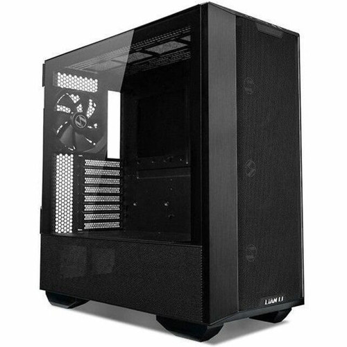 Lian Li Lancool III Black Mid Tower Gaming Computer Case Aluminum SGCC Tempered Glass Mesh ATX EATX Compatible LANCOOL III BLACK LANCOOL III BLACK