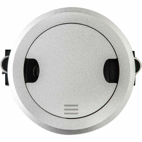 Kramer RTBUS-27XL Round Table Connection Bus for Power Socket and Cable Pass-Throughs - 120 V AC, 230 V AC Surface Mount - Silver - (RTBUS-27XL(BC))