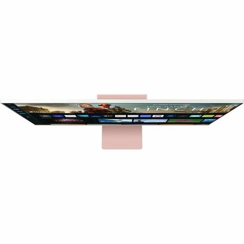 Samsung Smart S32BM80PUN 32 Class Webcam 4K UHD Smart LCD Monitor - 169 - Sunset Pink Warm White - 32 Viewable - Vertical VA - x LS32BM80PUNXGO
