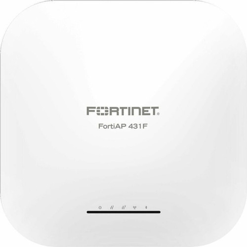 Fortinet FortiAP 431F Tri Band 80211ax 347 Gbits Wireless Access Point - Indoor - 240 GHz 5 GHz - 5 x Internal Antennas - - - 2 FAP-431F-C