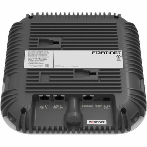 Fortinet FortiAP 431F Tri Band 80211ax 347 Gbits Wireless Access Point - Indoor - 240 GHz 5 GHz - 5 x Internal Antennas - - - 2 FAP-431F-C