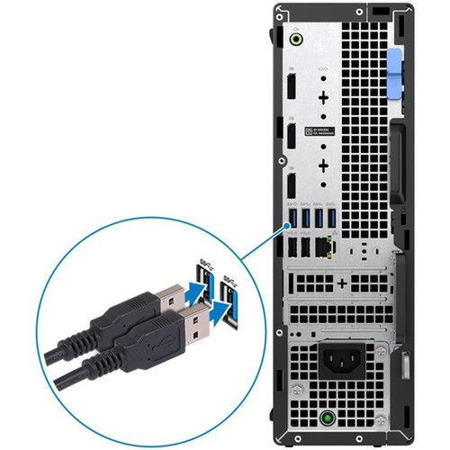 Dell OptiPlex 7000 Desktop Computer - Intel Core i7 12th Gen i7-12700 - vPro Technology - 16 GB - 256 GB SSD - Small Form Factor - - - HMFX7