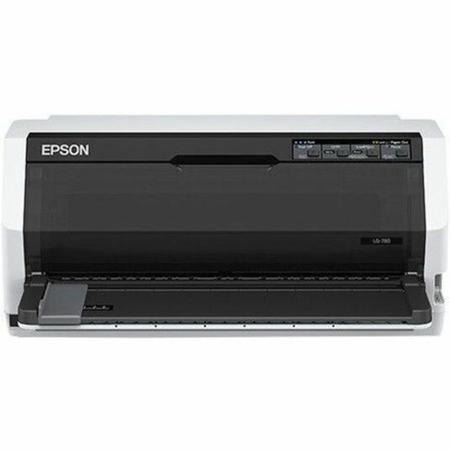 Epson LQ-780 24-pin Dot Matrix Printer - Monochrome - Energy Star - 6 Copies - 106 Column - 487 cps Mono - USB - Parallel - Epson IBM C11CJ81201