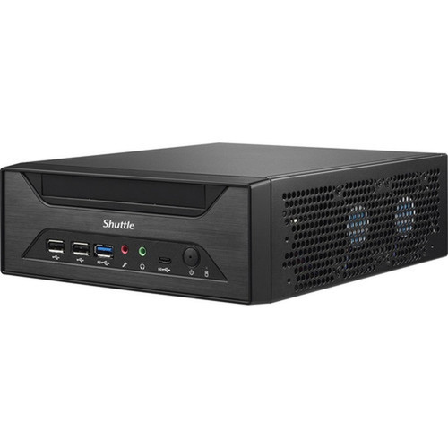 Shuttle XPC slim XH610 Barebone System - Mini PC - Socket LGA-1700 - 1 x Processor Support - Intel H610 Express Chip - 64 GB DDR4 RAM XH610