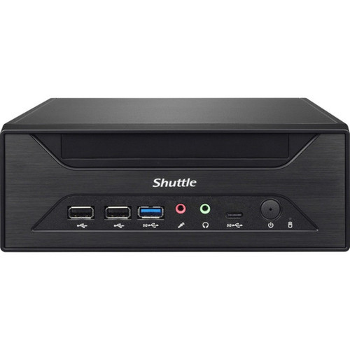 Shuttle XPC slim XH610 Barebone System - Mini PC - Socket LGA-1700 - 1 x Processor Support - Intel H610 Express Chip - 64 GB DDR4 RAM XH610