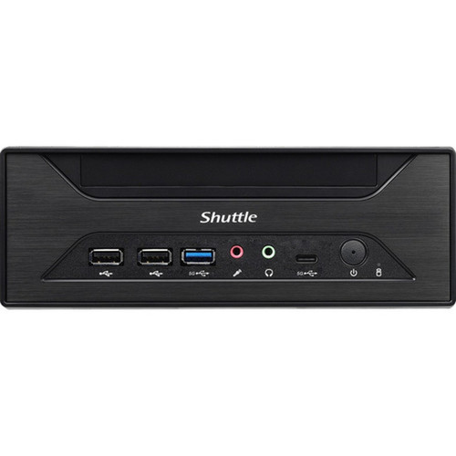 Shuttle XPC slim XH610 Barebone System - Mini PC - Socket LGA-1700 - 1 x Processor Support - Intel H610 Express Chip - 64 GB DDR4 RAM XH610