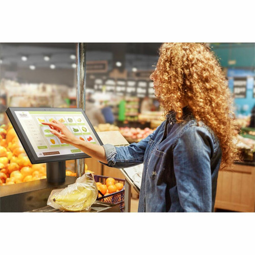 HP Engage One Pro POS Terminal - Core i3 i3-10100E 380 GHz - 8 GB DDR4 SDRAM - 256 GB SSD PCIe NVMe - Windows 10 IoT x64 6Q2M1UTABA