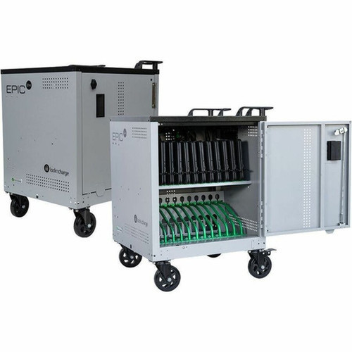 LocknCharge EPIC Charging Cart - Plastic - 257 65278 mm Length x 241 61214 mm Width x 333 84582 mm Height - For 24 - LNC14-10513