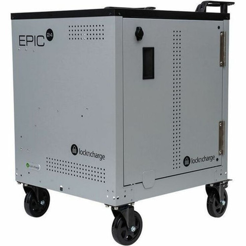 LocknCharge EPIC Charging Cart - Plastic - 257 65278 mm Length x 241 61214 mm Width x 333 84582 mm Height - For 24 - LNC14-10513