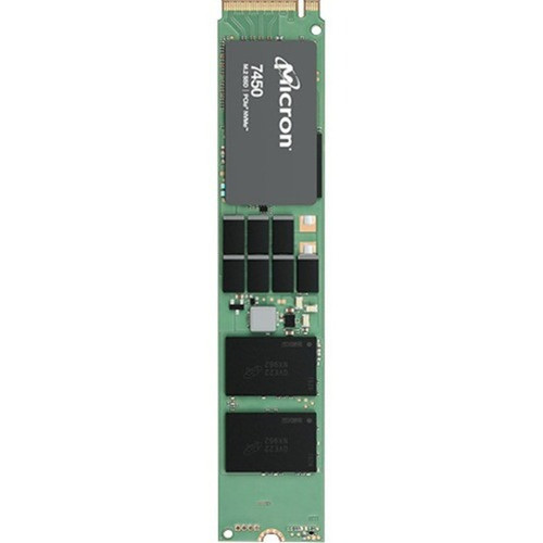 Micron 7450 PRO 960 GB Solid State Drive - M2 22110 Internal - PCI Express NVMe PCI Express NVMe 40 - Green - 1 DWPD - 1700 TB TBW MTFDKBG960TFR-1BC15ABYYR