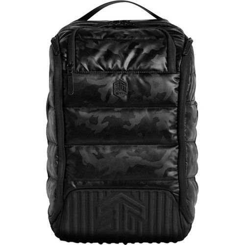 STM Goods Dux Rugged Carrying Case Backpack for 15 381 mm to 16 40640 mm Apple MacBook Pro MacBook Air - Gray Storm - Impact STM-111-376P-03