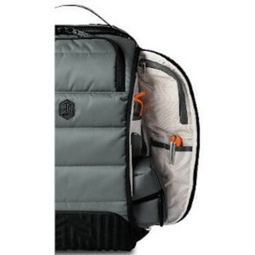 STM Goods Dux Rugged Carrying Case Backpack for 15 381 mm to 16 40640 mm Apple MacBook Pro MacBook Air - Gray Storm - Impact STM-111-376P-03
