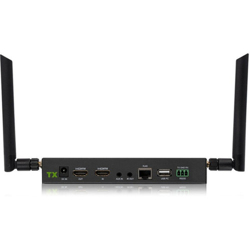 IOGEAR Additional Transmitter for GWLRSSKIT4K Long Range Wireless 4K Video Kit - 1 Input Device - 2 Output Device - 600 ft 182880 mm GWLRSSKIT4KTX