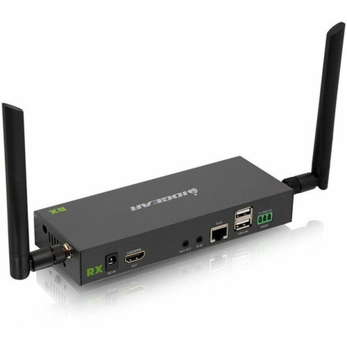 IOGEAR Additional Receiver for GWLRSSKIT4K Long Range Wireless 4K HDMI Video Kit - 600 ft 182880 mm RangeUSBHDMI Out - 4K - 4096 x GWLRSSKIT4KRX