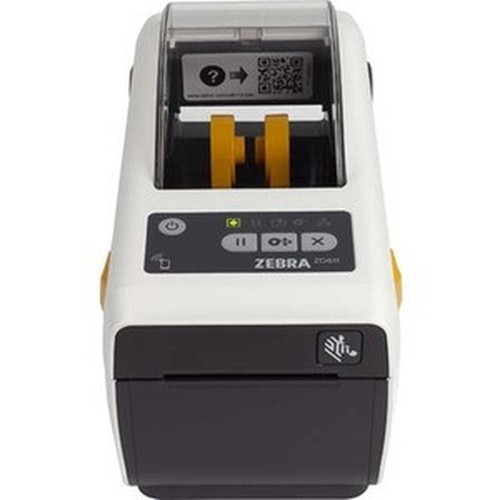 Zebra ZD611R Desktop Thermal Transfer Printer - Monochrome - Label Print - Fast Ethernet - USB - USB Host - Bluetooth - Wireless LAN - ZD6A122-T01BR1EZ