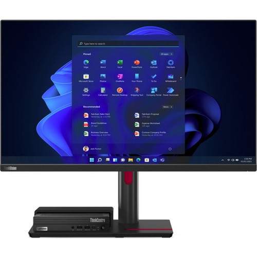 Lenovo ThinkCentre TIO Flex 22i 22 Class Full HD LED Monitor - 169 - Black - 215 Viewable - In-plane Switching IPS Technology - 12BLMAR6US