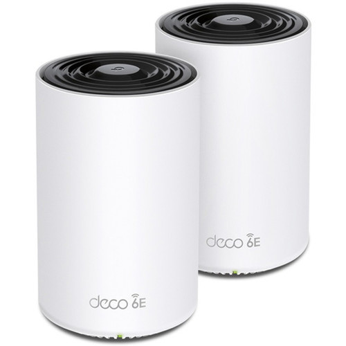 TP-Link Deco XE75 Pro Wi-Fi 6E IEEE 80211ax Ethernet Wireless Router - Tri Band - 240 GHz ISM Band - 6 GHz UNII Band - 4 x Antenna4 DECO XE75 PRO2-PACK