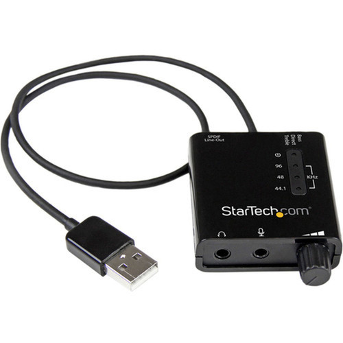 StarTechcom_USB_Sound_Card_w_SPDIF_Digital_Audio__Stereo_Mic_-_External_Sound_Card_for_Laptop_or_PC_-_SPDIF_Output_ICUSBAUDIO2D_-_ICUSBAUDIO2D