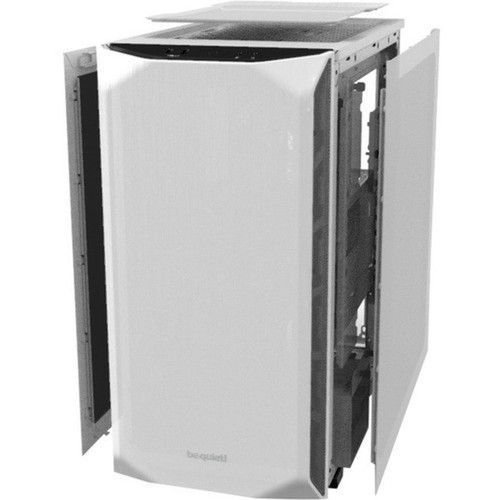 be quiet Pure Base 500 Computer Case with Windowed Side Panel - Midi Tower - White - Acrylonitrile Butadiene Styrene ABS Steel - BGW35